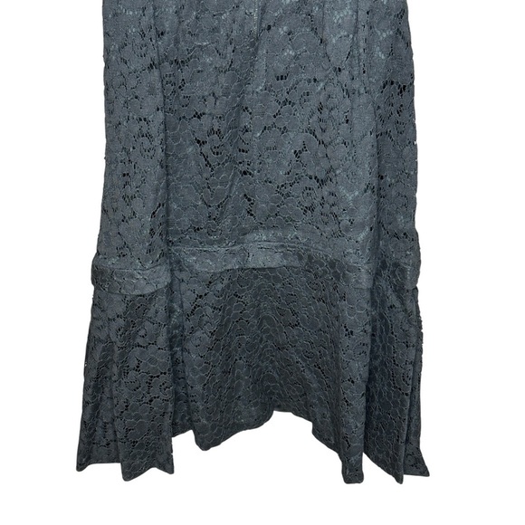 Elegant Black Sequined Lace Evening Dress Women’s Size Small - Picture 4 of 13